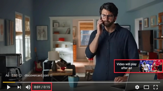 Nicht überspringbare In-Stream-Anzeigen (Non-skippable Video Ads)